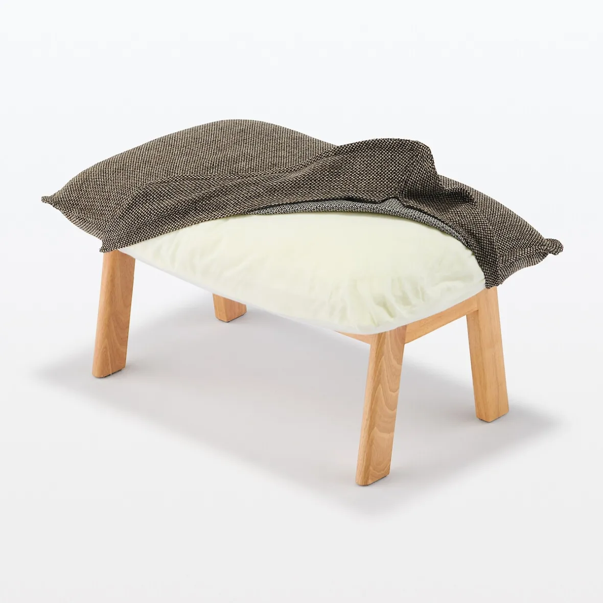 Online Muji Reposapiés – Marrón