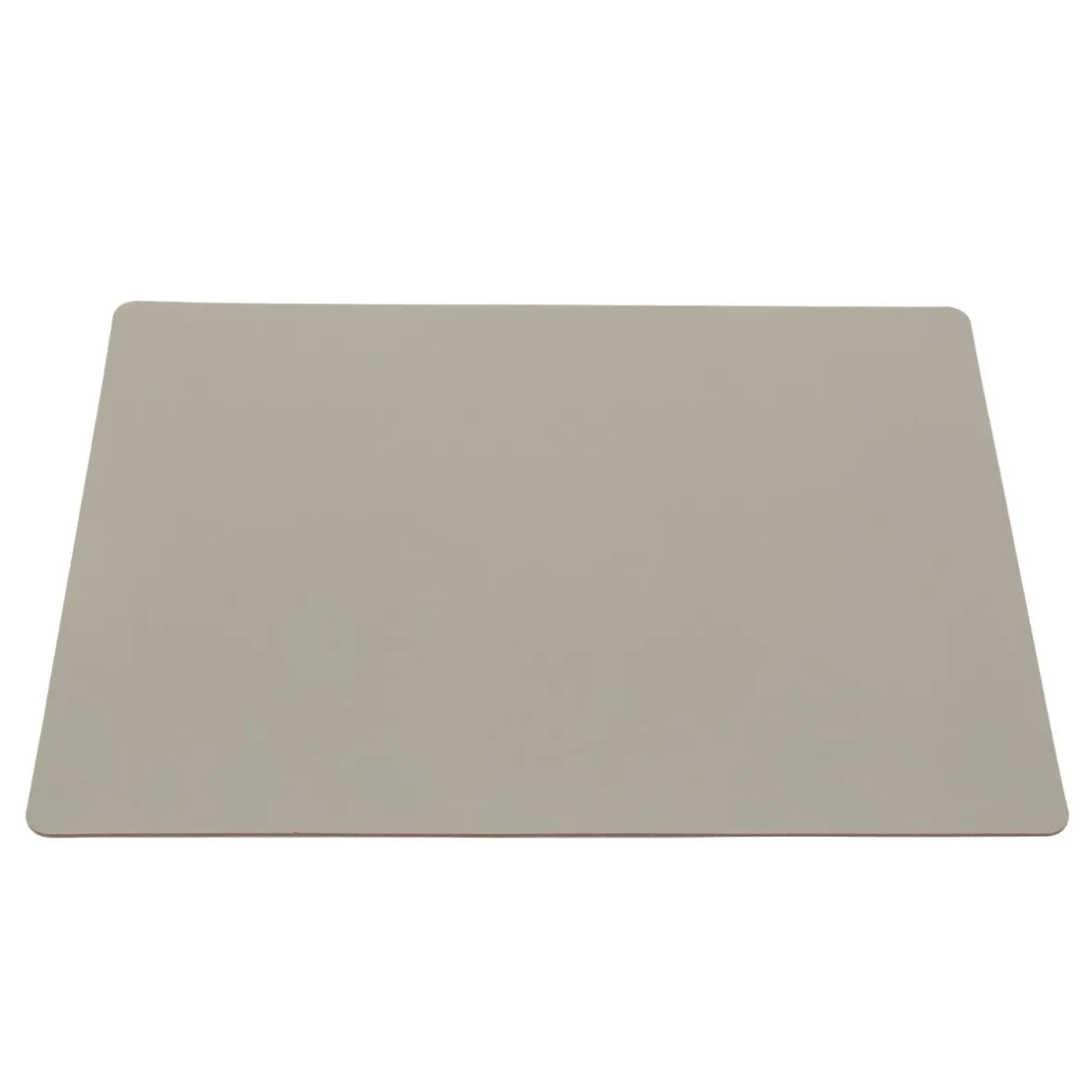 Online Muji Salvamanteles de cuero reciclado - rectangular,Gris Ceniza