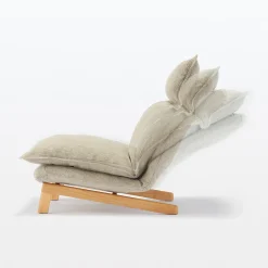 Best Muji Silla reclinable de respaldo alto – Beige