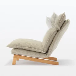 Best Muji Silla reclinable de respaldo alto – Beige