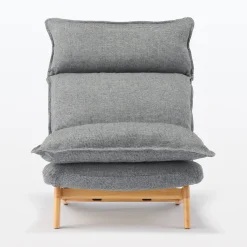 Sale Muji Silla reclinable de respaldo alto – Gris