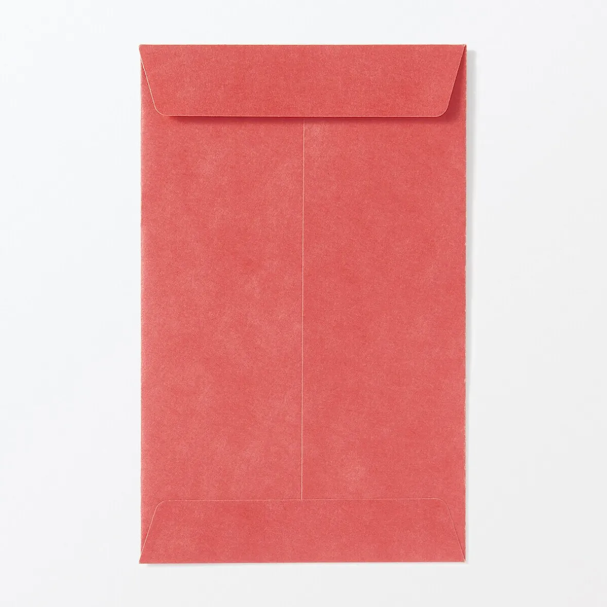 Muji Sobres pequeños de papel de bambú con diseños de amuletos de la suerte - Rojo