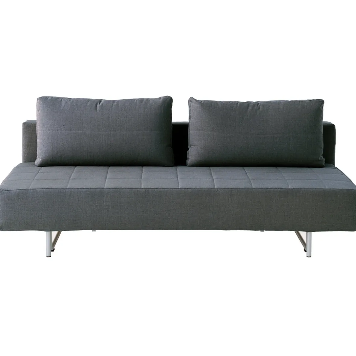 Clearance Muji Sofá cama abatible gris
