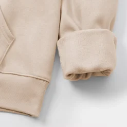 Hot Muji Sudadera con capucha para hombre Marfil