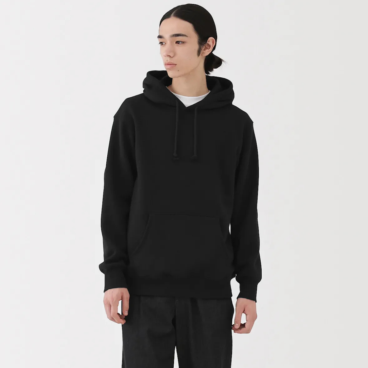 Online Muji Sudadera con capucha para hombre