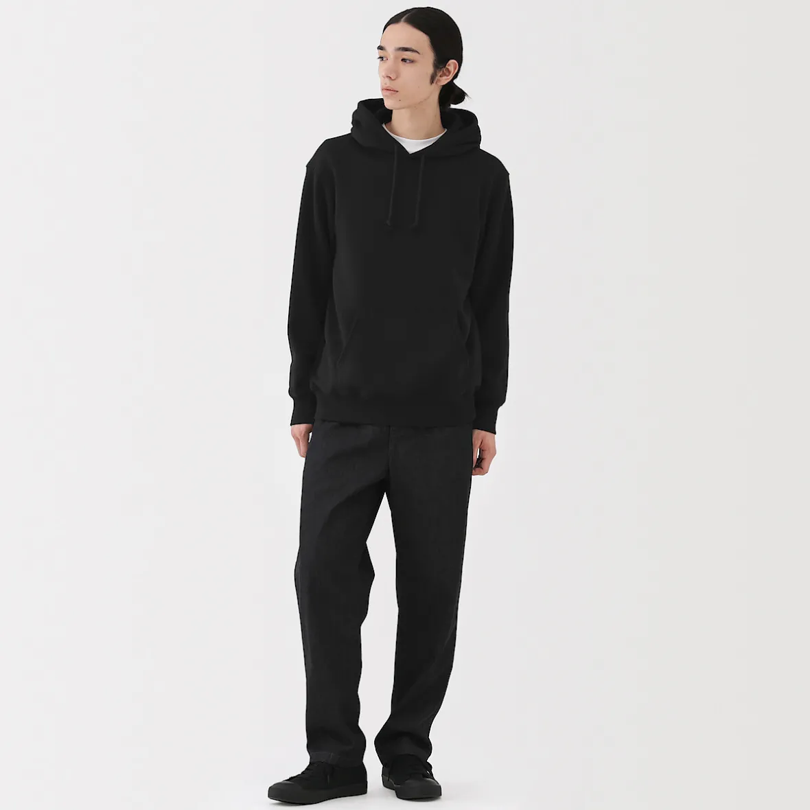 Online Muji Sudadera con capucha para hombre