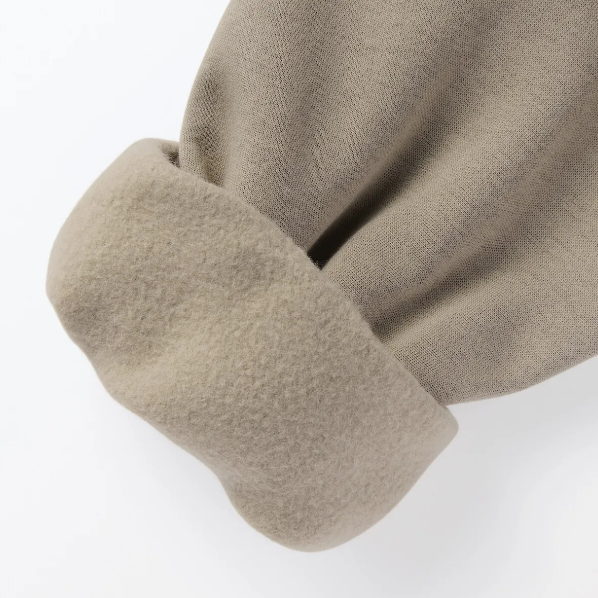Outlet Muji Sudadera con capucha y cremallera para hombre