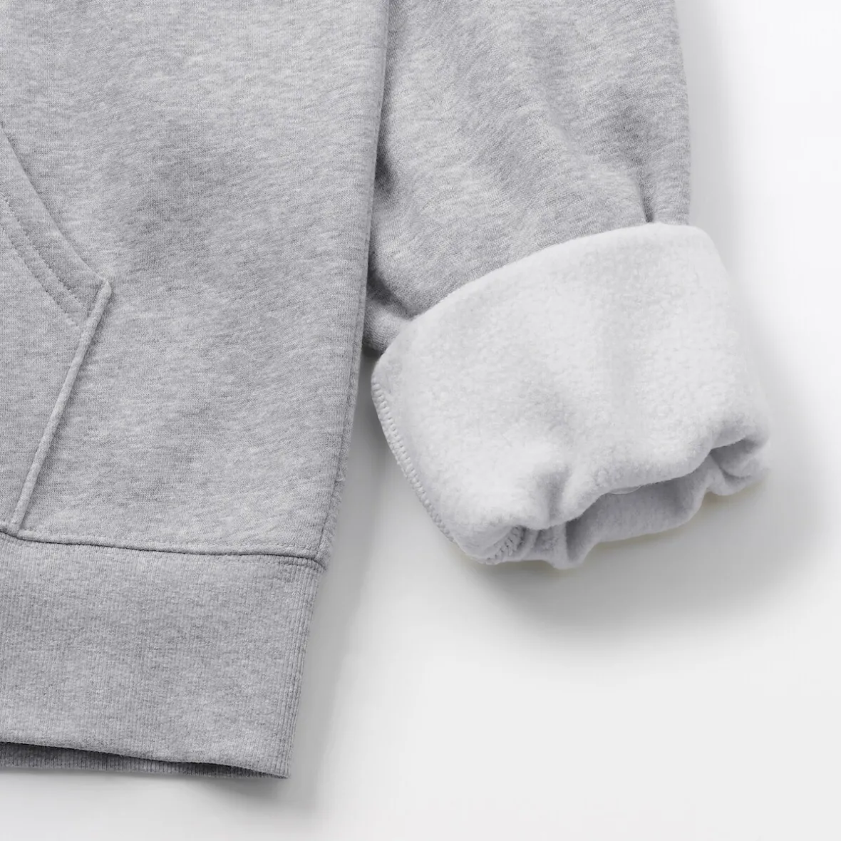Outlet Muji Sudadera con capucha y cremallera para hombre