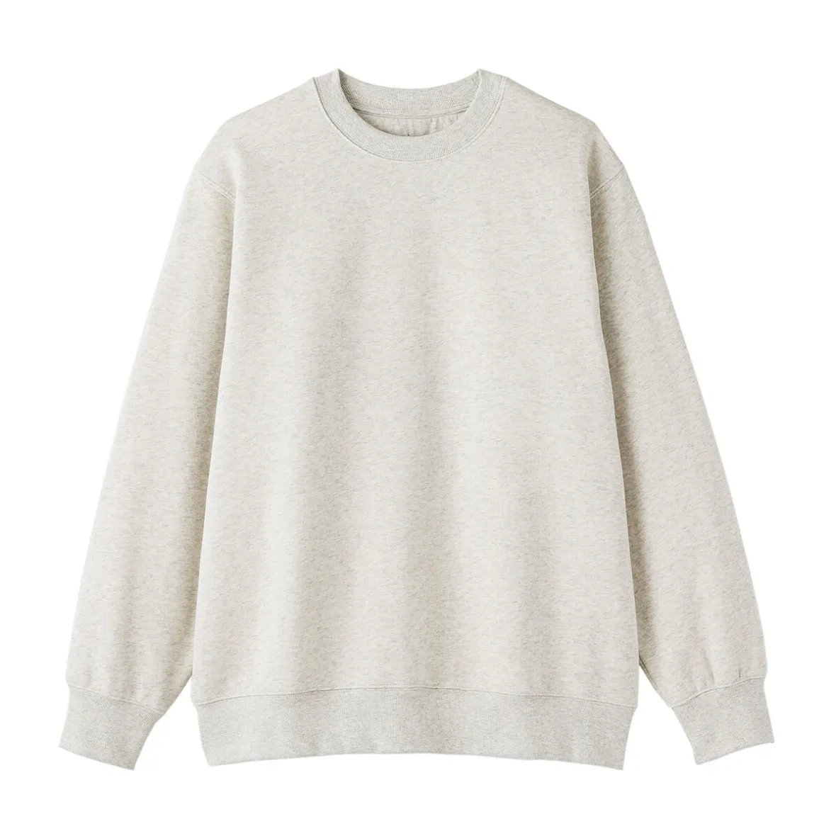 Hot Muji Sudadera de cuello redondo para hombre