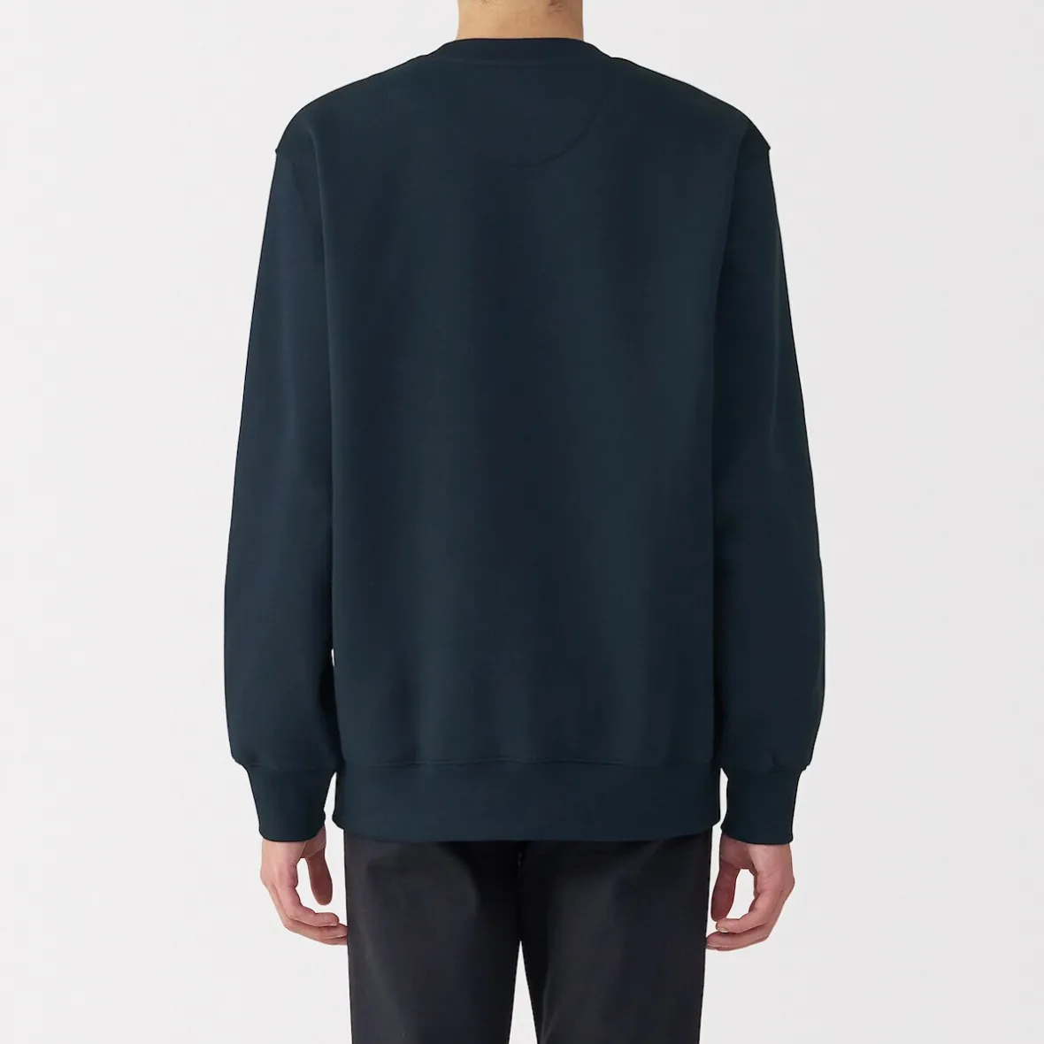 Hot Muji Sudadera de cuello redondo para hombre