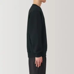 New Muji Sudadera de cuello redondo para hombre