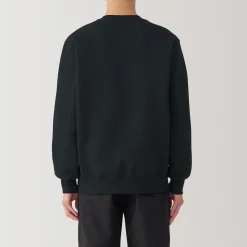 New Muji Sudadera de cuello redondo para hombre