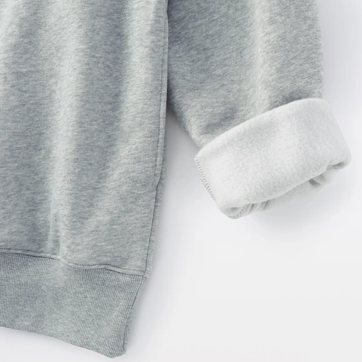 Online Muji Sudadera de media cremallera y mezcla de algodón para hombre