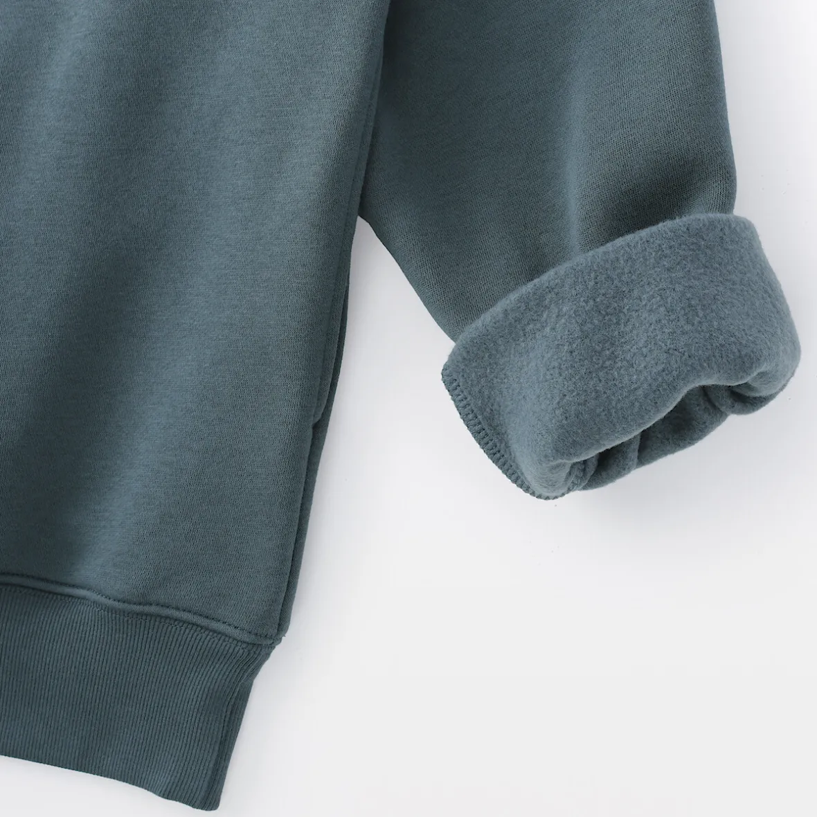 Online Muji Sudadera de media cremallera y mezcla de algodón para hombre