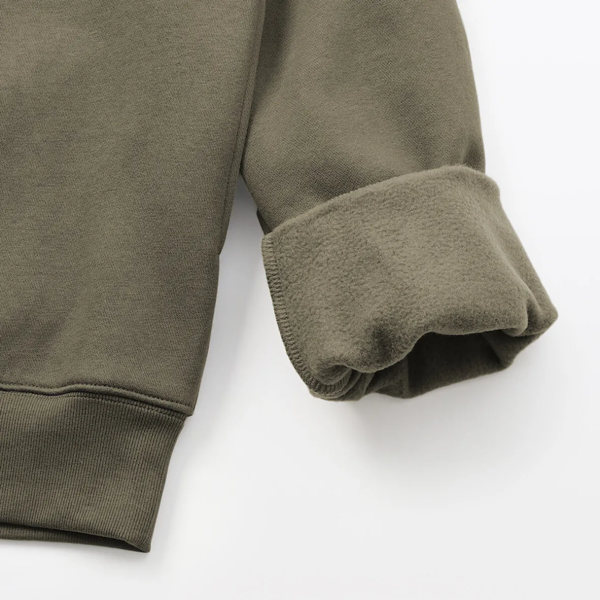Online Muji Sudadera de media cremallera y mezcla de algodón para hombre