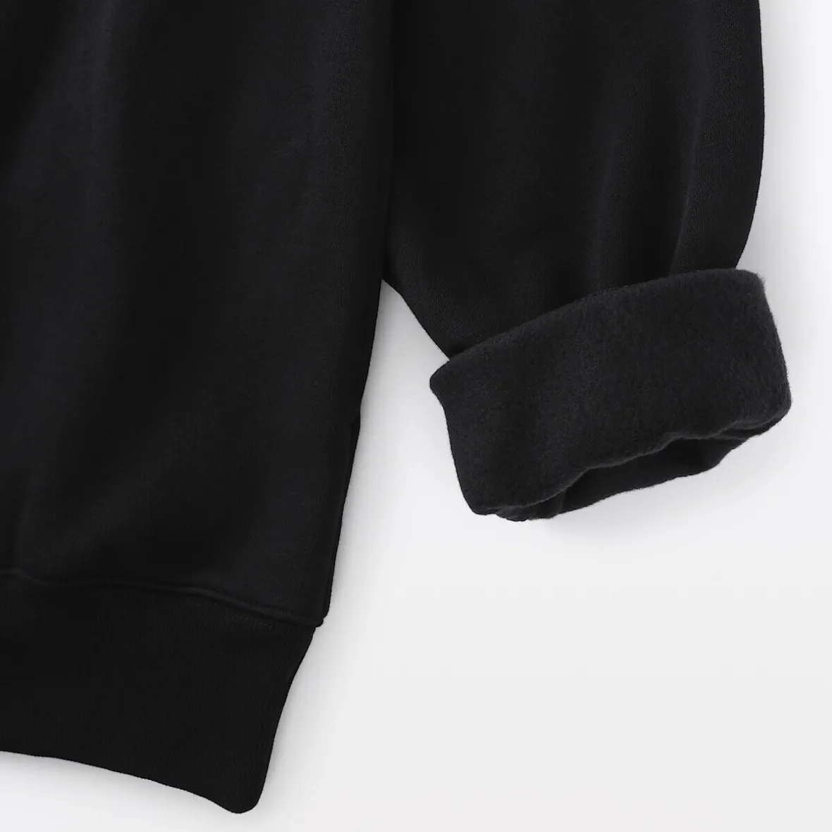 Online Muji Sudadera de media cremallera y mezcla de algodón para hombre