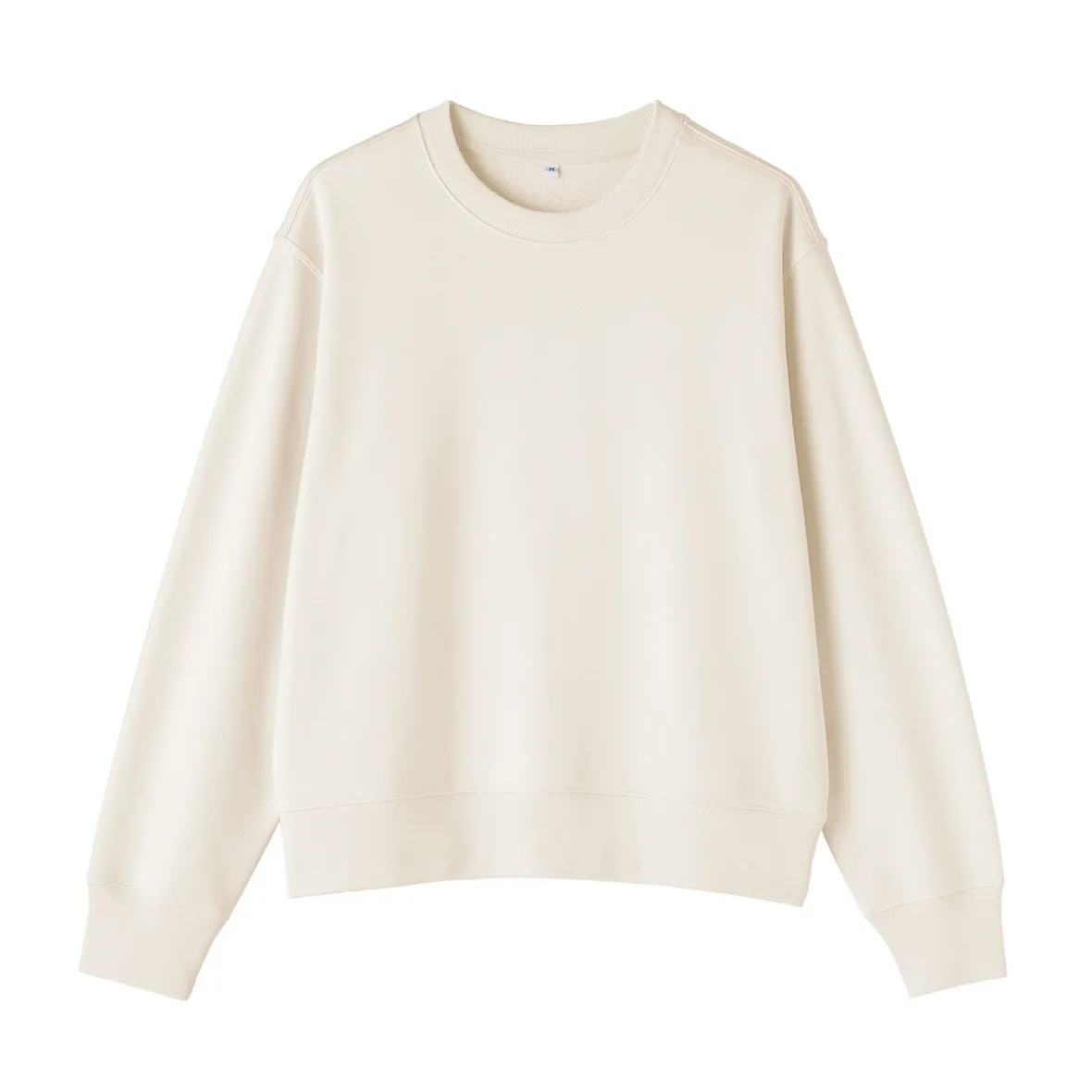 Clearance Muji Sudadera de mezcla de algodón para mujer