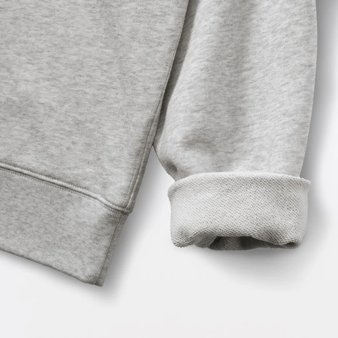 Clearance Muji Sudadera de mezcla de algodón para mujer