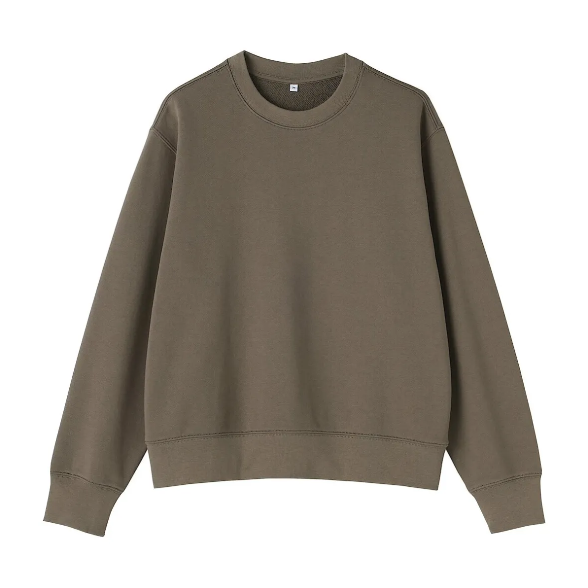Clearance Muji Sudadera de mezcla de algodón para mujer