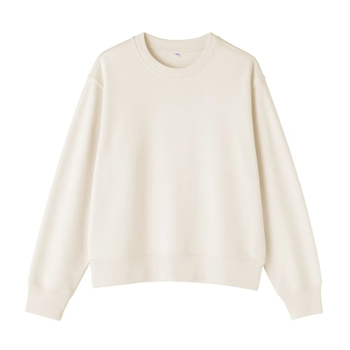 Clearance Muji Sudadera de mezcla de algodón para mujer