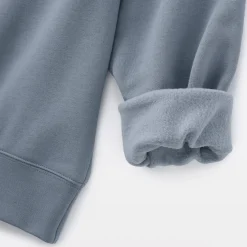 Online Muji Sudadera de mezcla de algodón para mujer