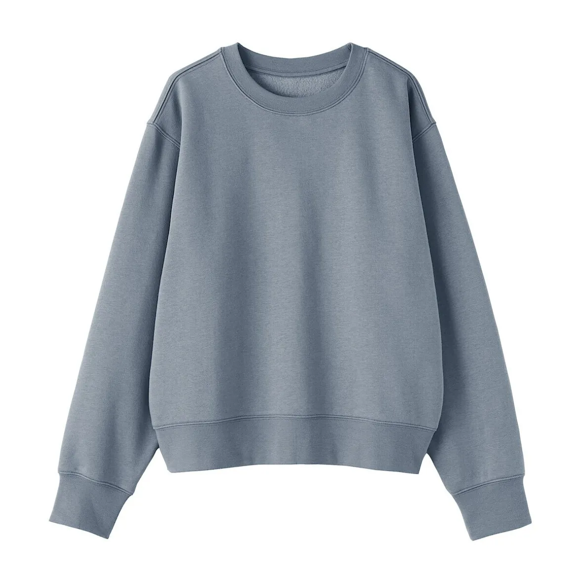 Online Muji Sudadera de mezcla de algodón para mujer