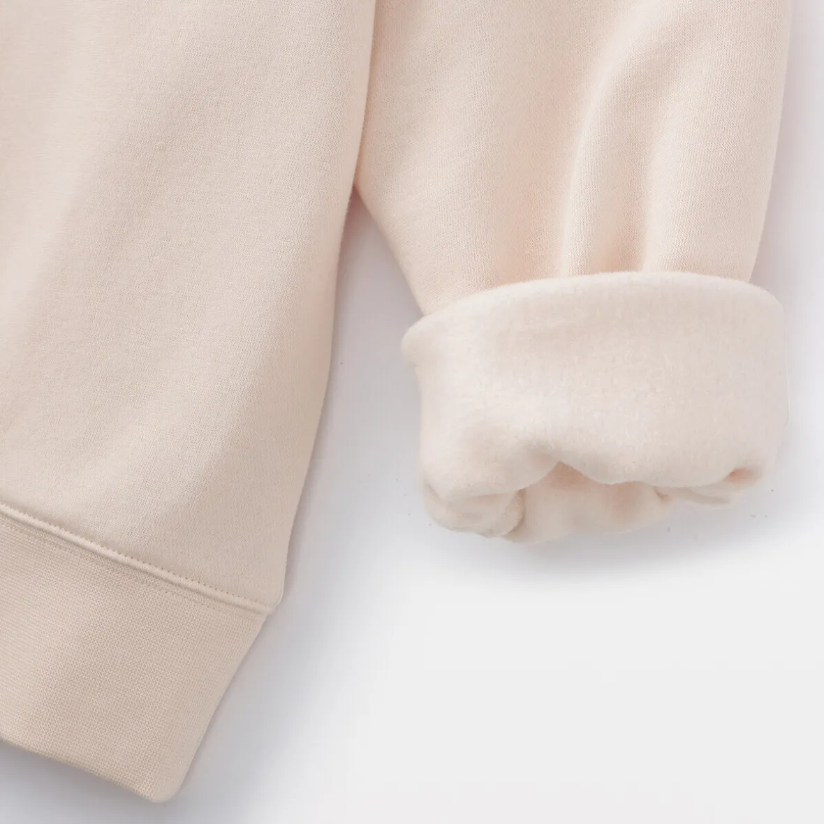 Online Muji Sudadera de mezcla de algodón para mujer