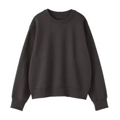 Online Muji Sudadera de mezcla de algodón para mujer