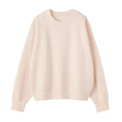 Online Muji Sudadera de mezcla de algodón para mujer