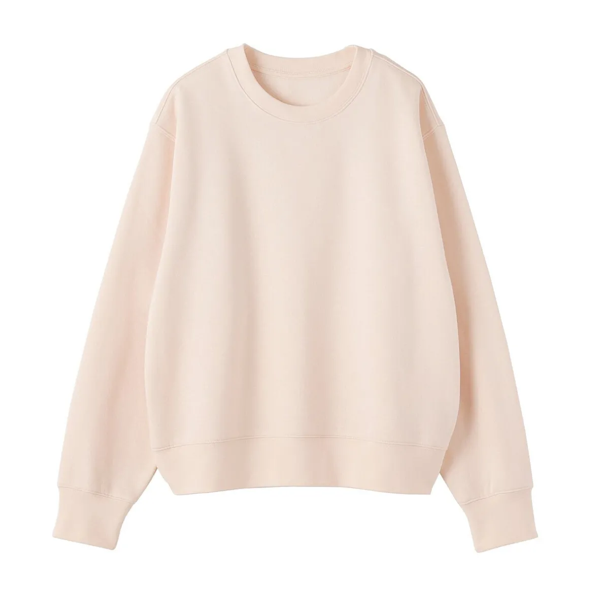Online Muji Sudadera de mezcla de algodón para mujer
