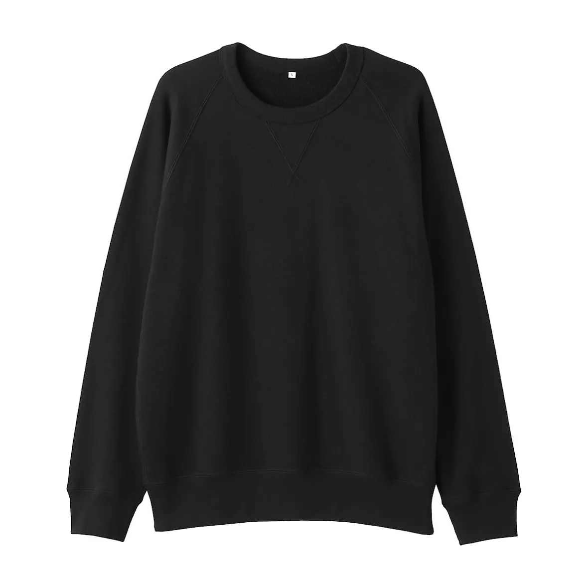 Online Muji Sudadera de punto tradicional de algodón para hombre