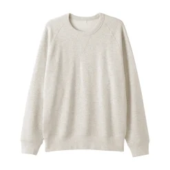 Online Muji Sudadera de punto tradicional de algodón para hombre