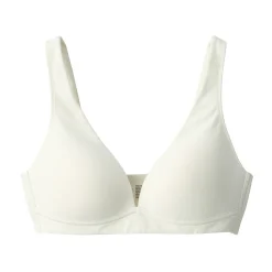 Online Muji Sujetador escotado sin aros de mezcla de algodón para mujer