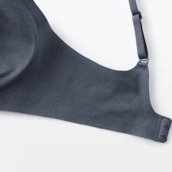 Sale Muji Sujetador sin aros de mezcla de algodón para mujer