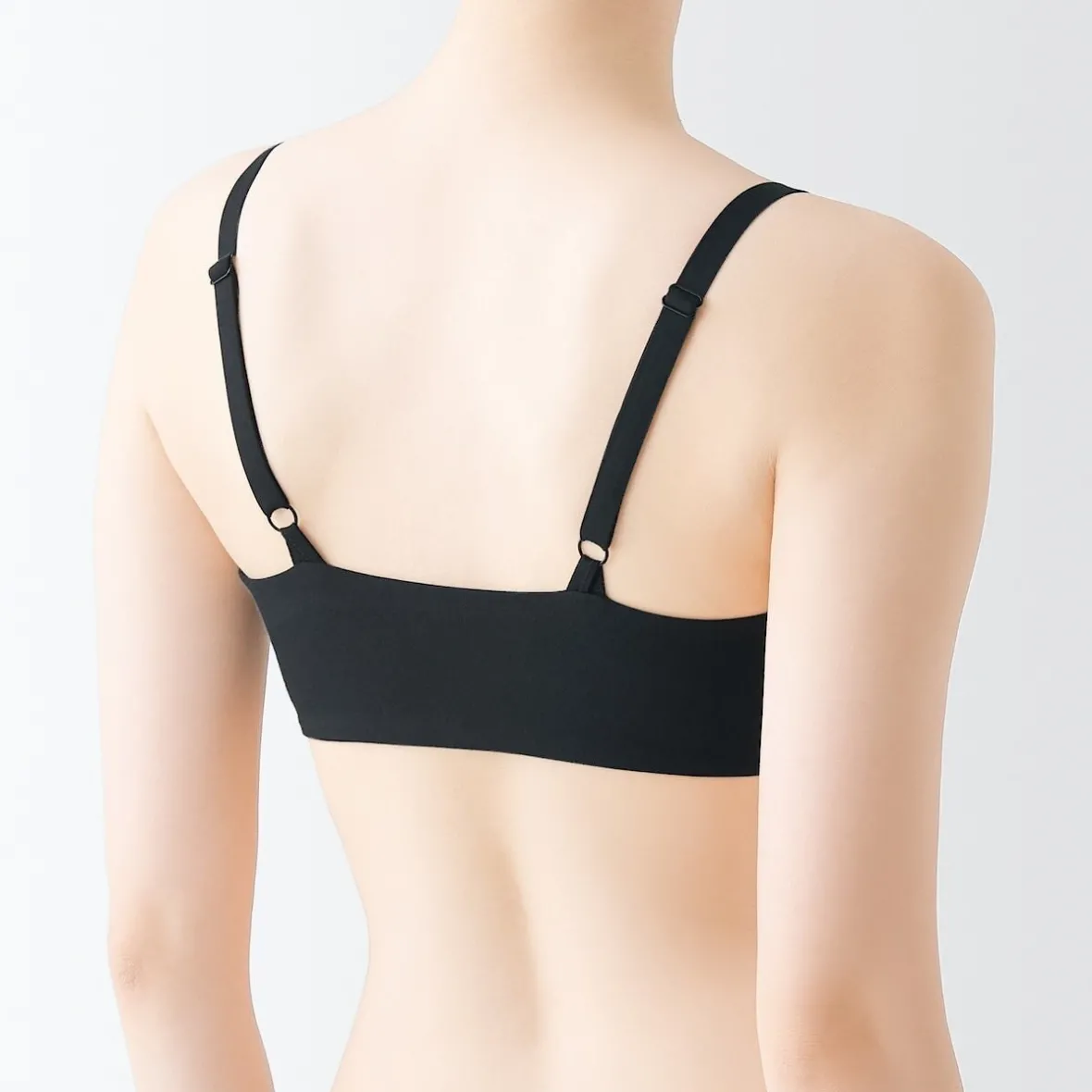 Muji Sujetador sin aros moldeado sin ganchos para mujer