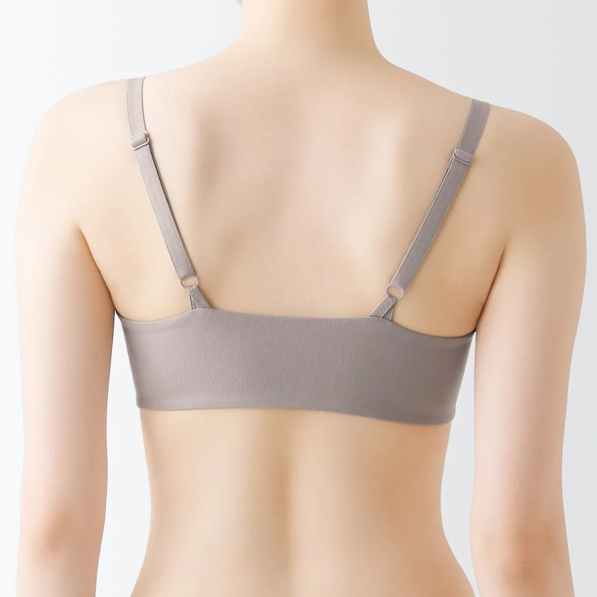 Muji Sujetador sin aros moldeado sin ganchos para mujer