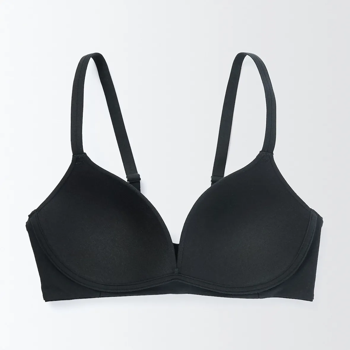 Muji Sujetador sin aros moldeado sin ganchos para mujer