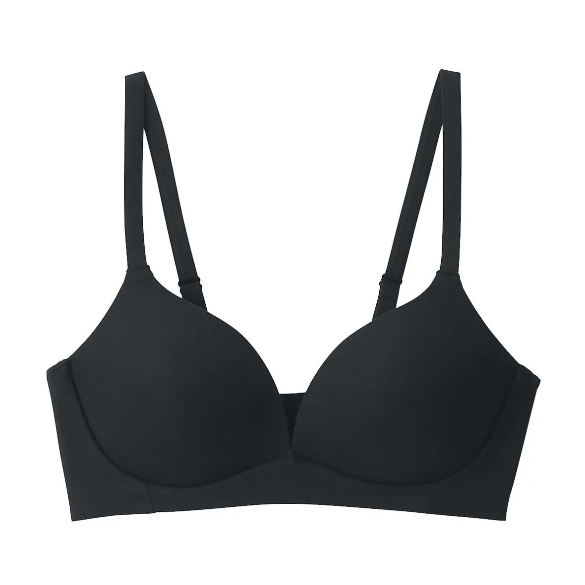 Muji Sujetador sin aros moldeado sin ganchos para mujer