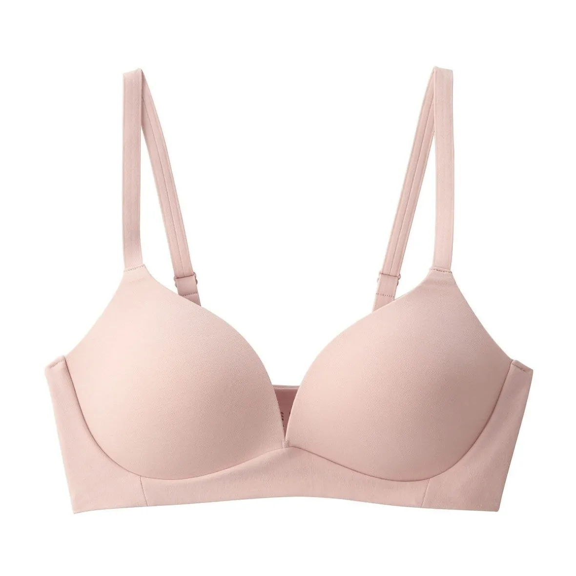 Muji Sujetador sin aros moldeado sin ganchos para mujer