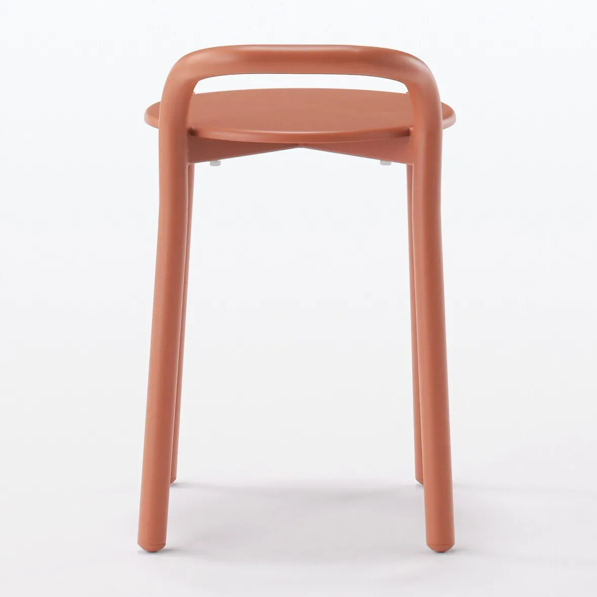 Sale Muji Taburete de aluminio - Burdeos