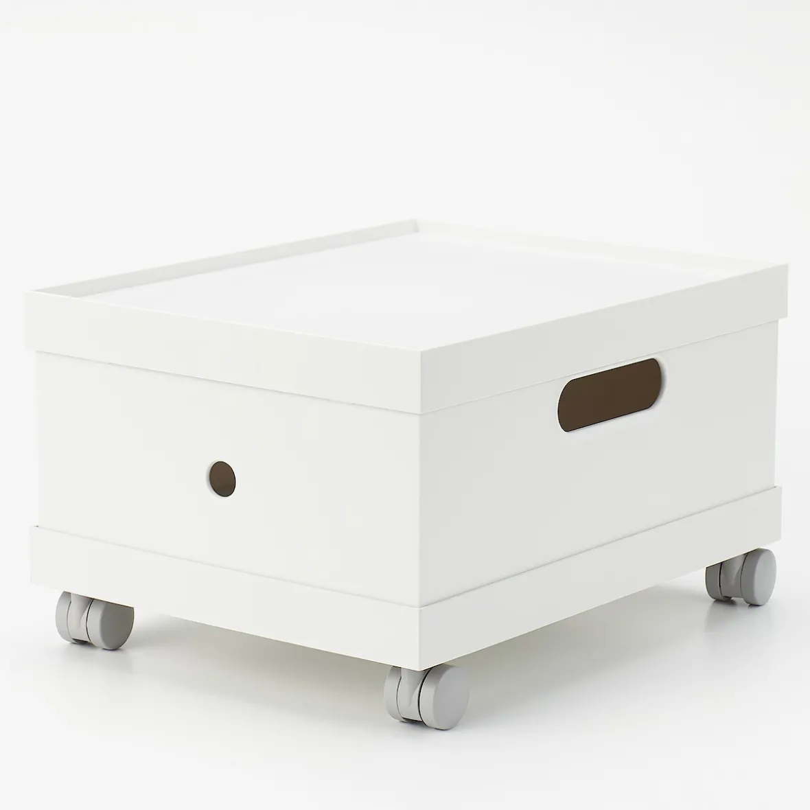 New Muji Tapa para caja archivadora de PP compatible con ruedas