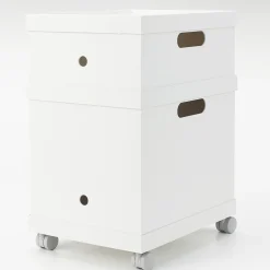 New Muji Tapa para caja archivadora de PP compatible con ruedas