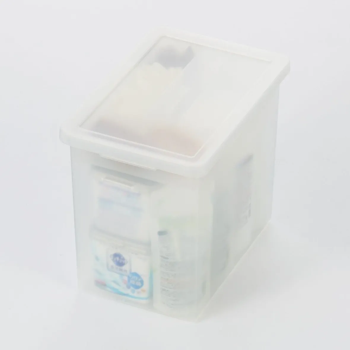 Clearance Muji Tapa para caja de almacenamiento abierta en PP ‐ 25cm