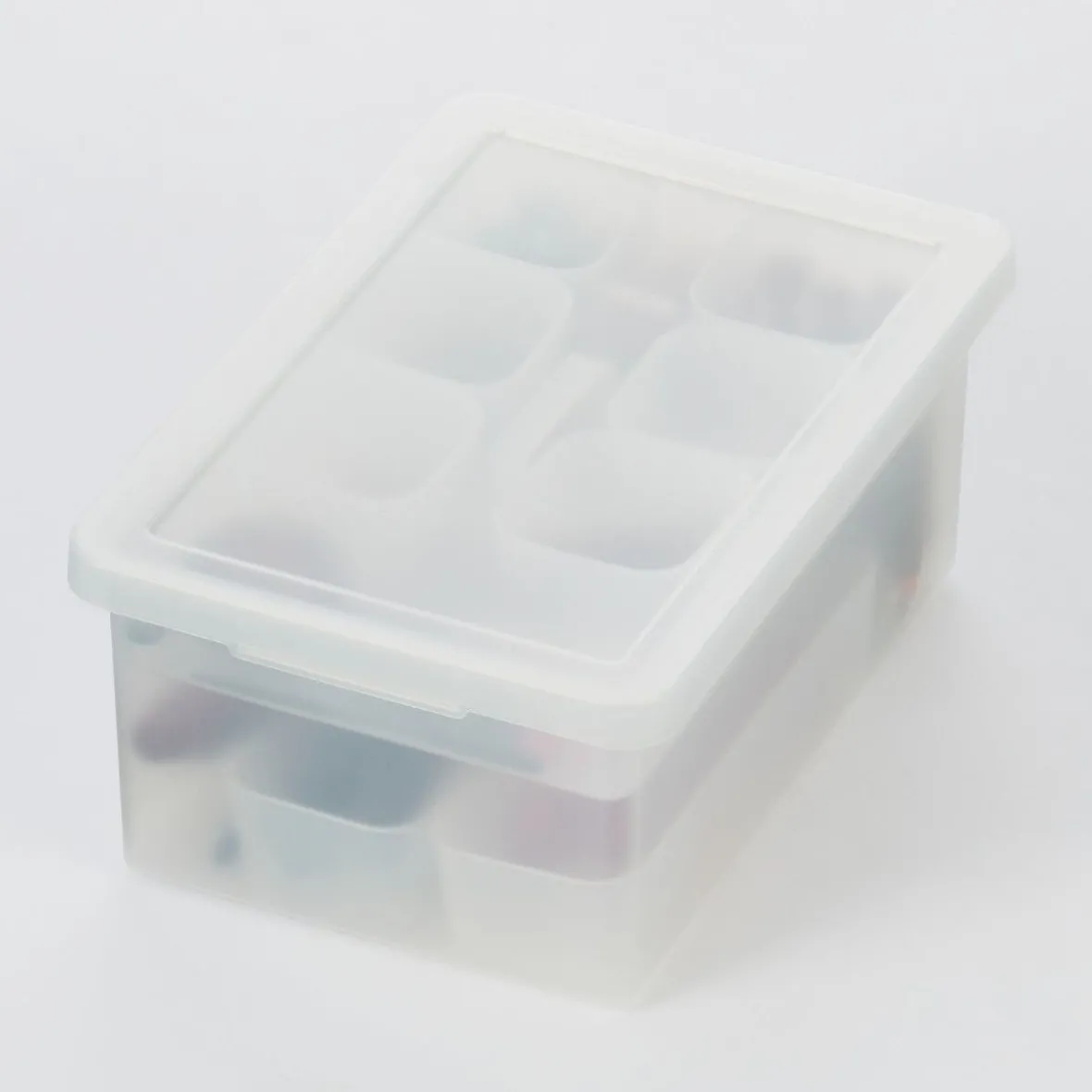 Clearance Muji Tapa para caja de almacenamiento abierta en PP ‐ 25cm