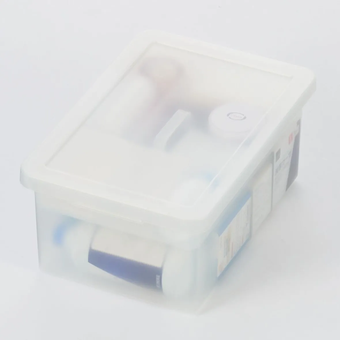 Clearance Muji Tapa para caja de almacenamiento abierta en PP ‐ 25cm