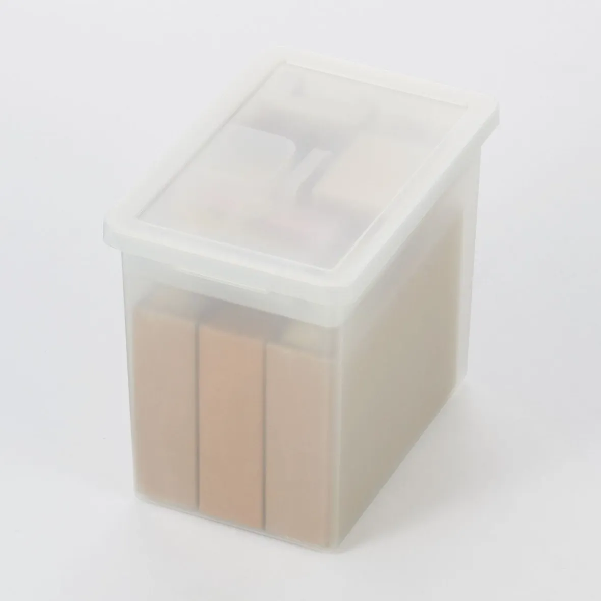 Clearance Muji Tapa para caja de almacenamiento abierta en PP ‐ 25cm