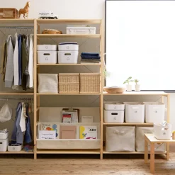 Muji Tapa para caja de polietileno suave de medio tamaño