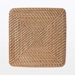 Online Muji Tapa para cesta de Ratán