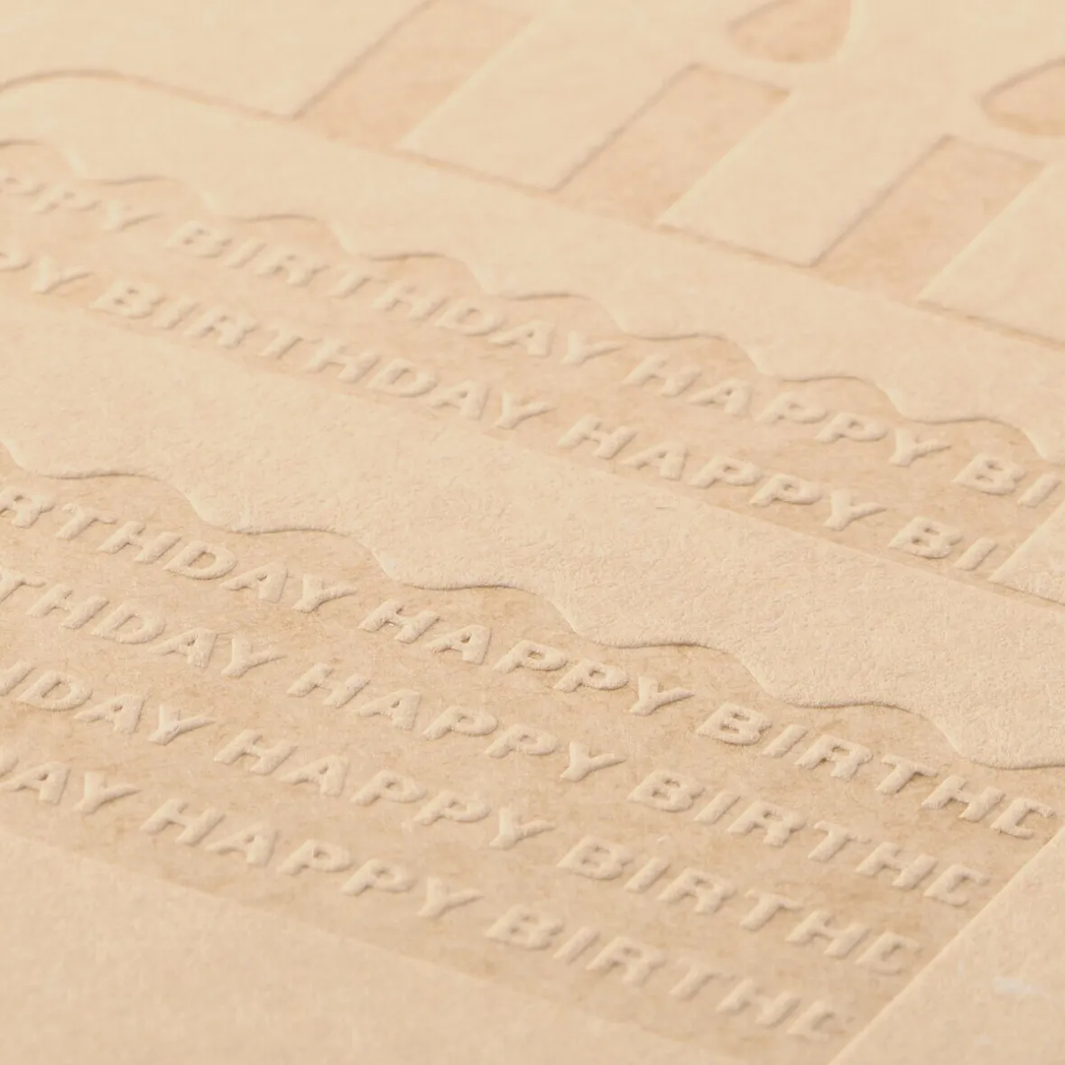 Clearance Muji Tarjeta de felicitación ‐ Tarta