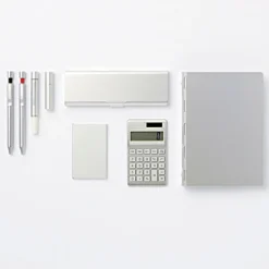 Discount Muji Tarjetero de aluminio